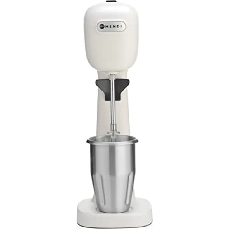 Hendi Milchshake-Mixer - Design by Bronwasser Standmixer, 400 Watt, Kunststoff, weiß – Bild 3