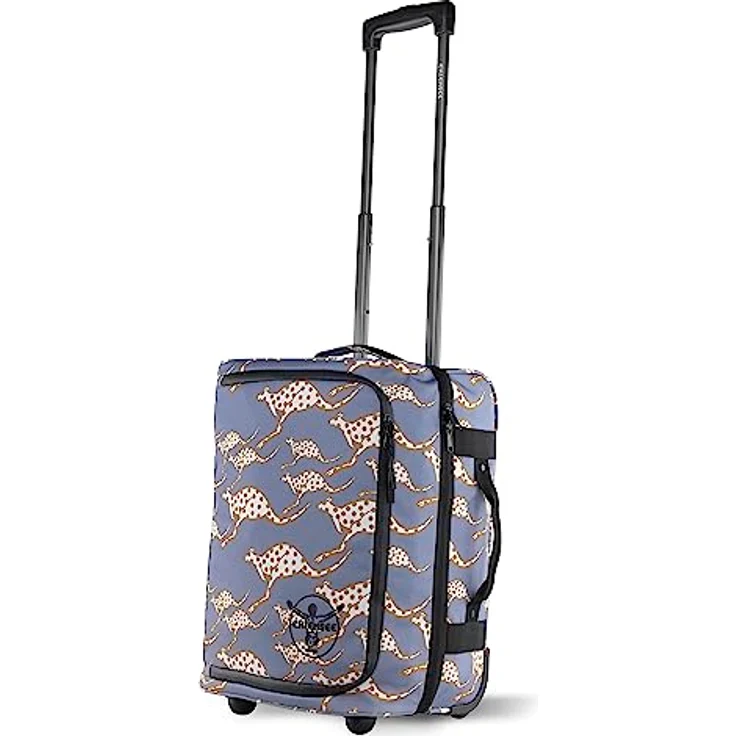 Chiemsee Jump N Fly 2 Rollen Kabinentrolley, 46 cm, lila, 100% Polyester – Bild 2