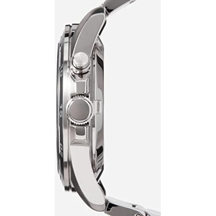 Seiko Kinetic SKA785P1, Analoguhr, schwarz, silber – Bild 3