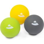 bodhi Massageball Faszien-Massage-Ball, 3er Set, Ø ca. 6,5 cm, 3-tlg.