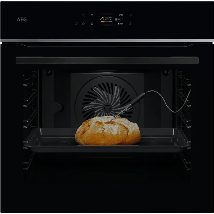 AEG TT9PB83FAB Einbaubackofen groß, 71L, 3500W, 30-300°C, A++, AutoClean, Versandkostenfrei