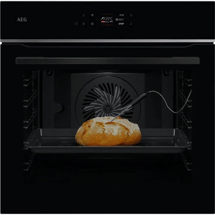 AEG TT9PB83FAB Einbaubackofen groß, 71L, 3500W, 30-300°C, A++, AutoClean, Versandkostenfrei