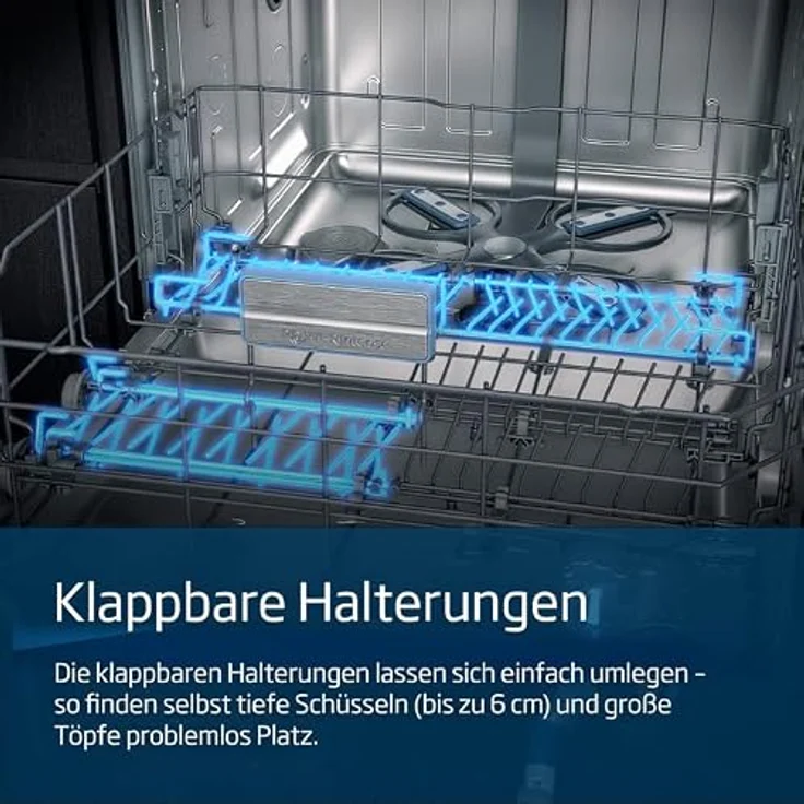 Beko BDDN36561XP Geschirrspüler, 15 Maßgedecke, HomeWhiz App, Edelstahl, 41 dBA, flexible Korbsystem, 11 Programme – Bild 14