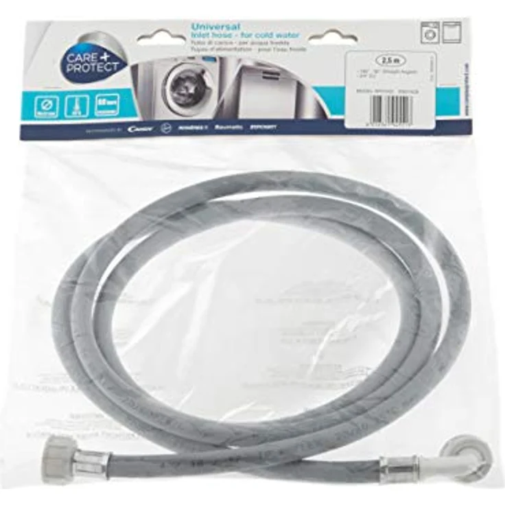 Care + Protect WHI1052 Fredda Wasserschlauch (Grau), Ø10x15mm, D-C, 3-4'' -2,5m, Kunststoff – Bild 2
