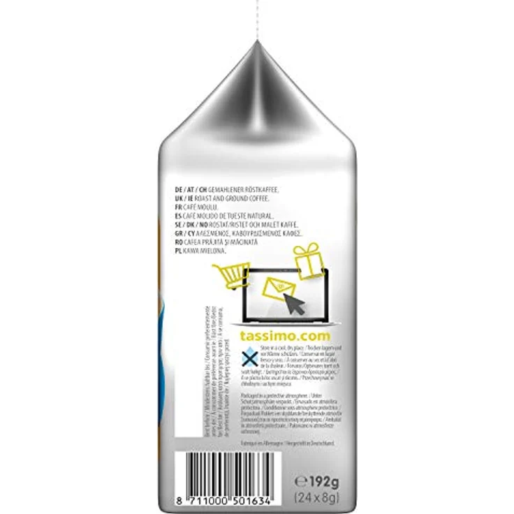 Tassimo Morning Café Mild XL, 5er Pack, Frühstücks Kaffee, Morgen Kaffeekapsel, Gemahlener Röstkaffee, 105 T-Discs – Bild 11