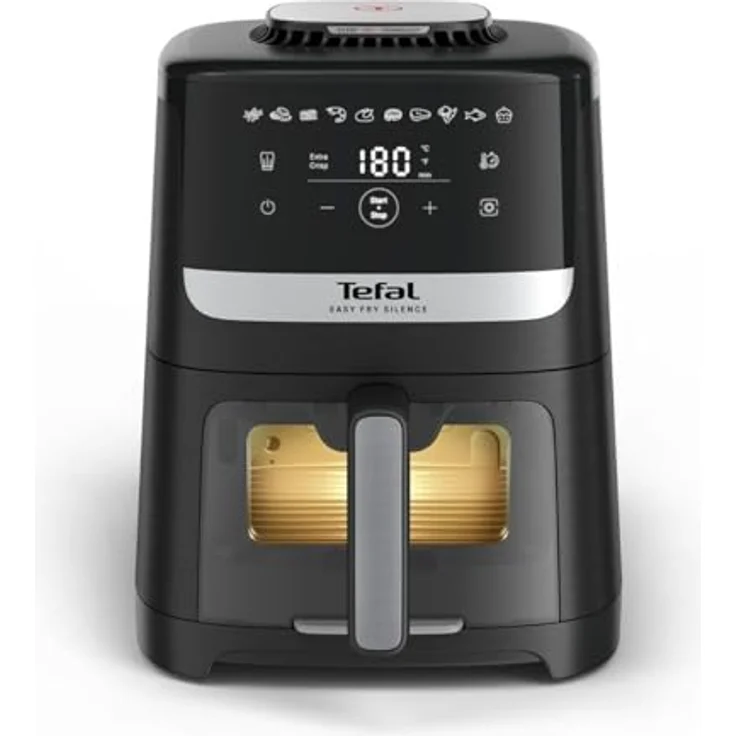 TEFAL Easy Fry Silence Vision XL, Fettlose Friteuse mit 5L Fassungsvermögen, ultra-leiser Betrieb und abnehmbaren Griff – Bild 2