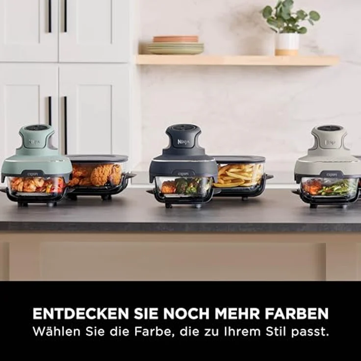 NINJA Crispi FN101EUGY, Heißluft Fritteuse mit LCD-Display und 4 voreingestellten Programmen, 3,8 l Fassungsvermögen – Bild 16