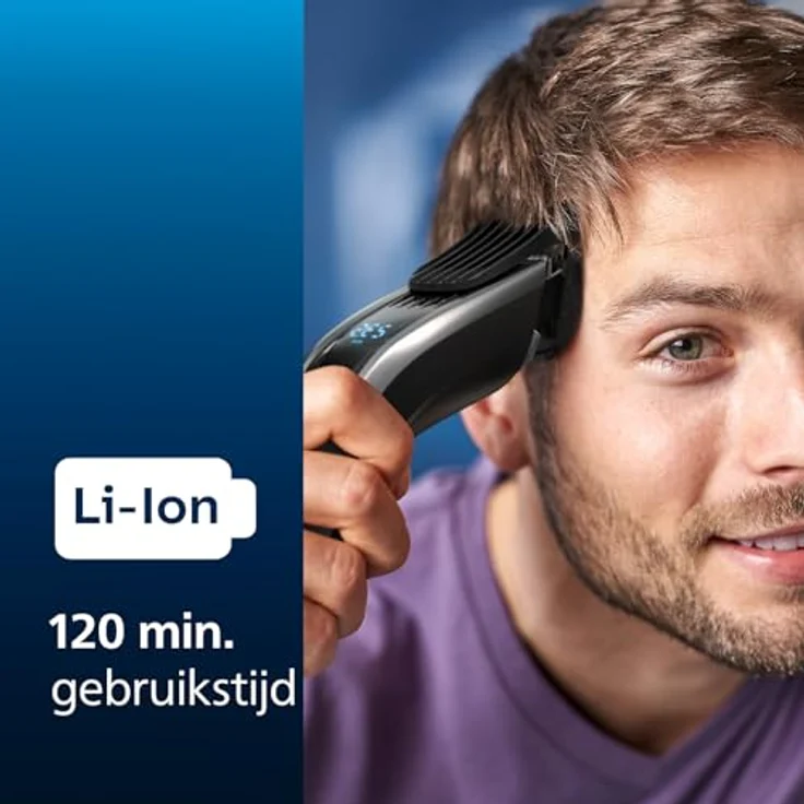 Philips Series 9000 HC9450/15 Haarschneidemaschine 3 Kammaufsätze Titan-Klingen Memory-Funktion – Bild 6