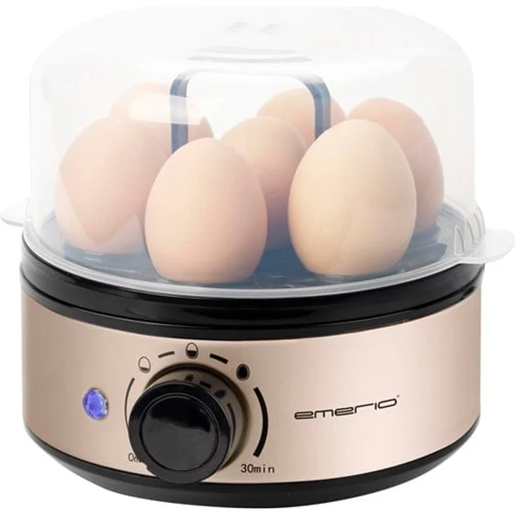 Emerio Eierkocher EB-130299.3, satinfarben in Gold, für 7 Eier mit Smart Timer und automatischer Abschaltung – Bild 6