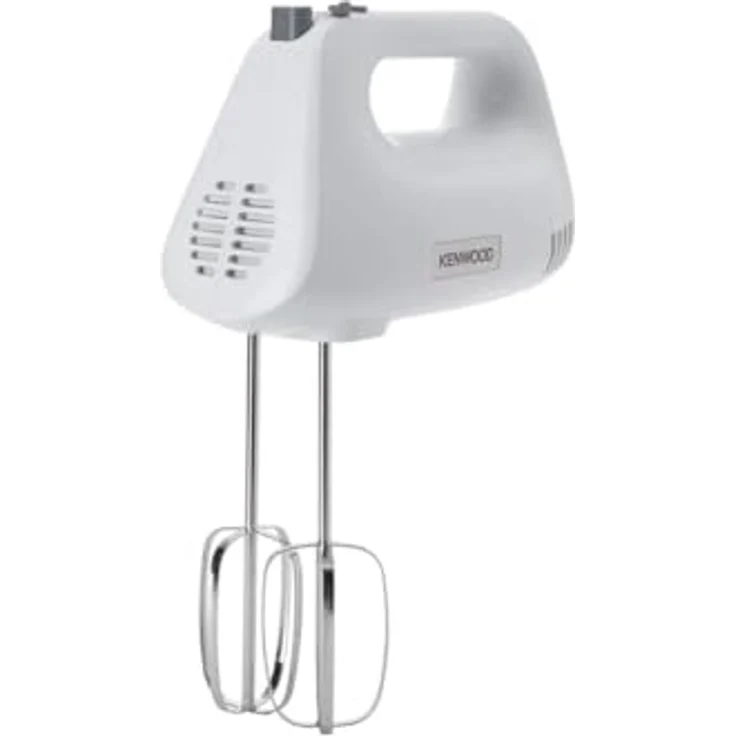Kenwood HMP30.A0WH Chefette Stabmixer, 450 W, 5 Geschwindigkeitsstufen + Turbo, Schneebesen und Knethaken, weiß – Bild 4