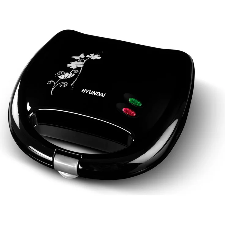 Hyundai Sandwichmaker SM626, 750 W mit Antihaftbeschichtung und automatischer Temperaturregelung
