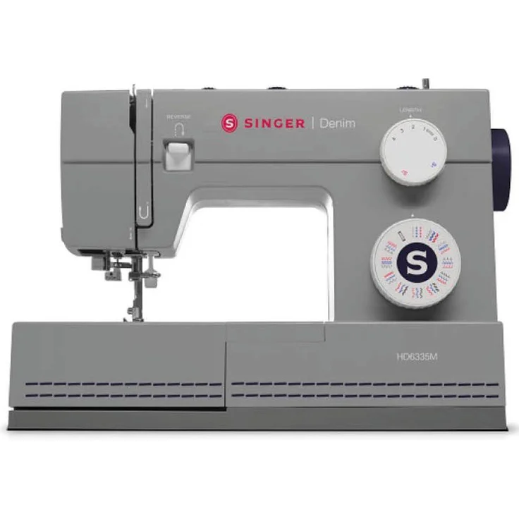 Singer Nähmaschine SINGER Heavy Duty Jeans 6335M Denim, 32 Programme: robuste Maschine trifft kraftvollen Motor