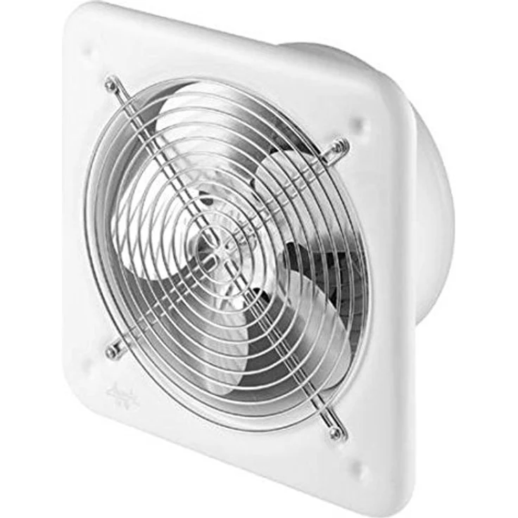 Awenta WO250, Axialer Wandlüfter mit 465 m³/h Luftleistung, drei Geschwindigkeitsstufen, IP44, leiser Betrieb 40 dB(A), weiß – Bild 1