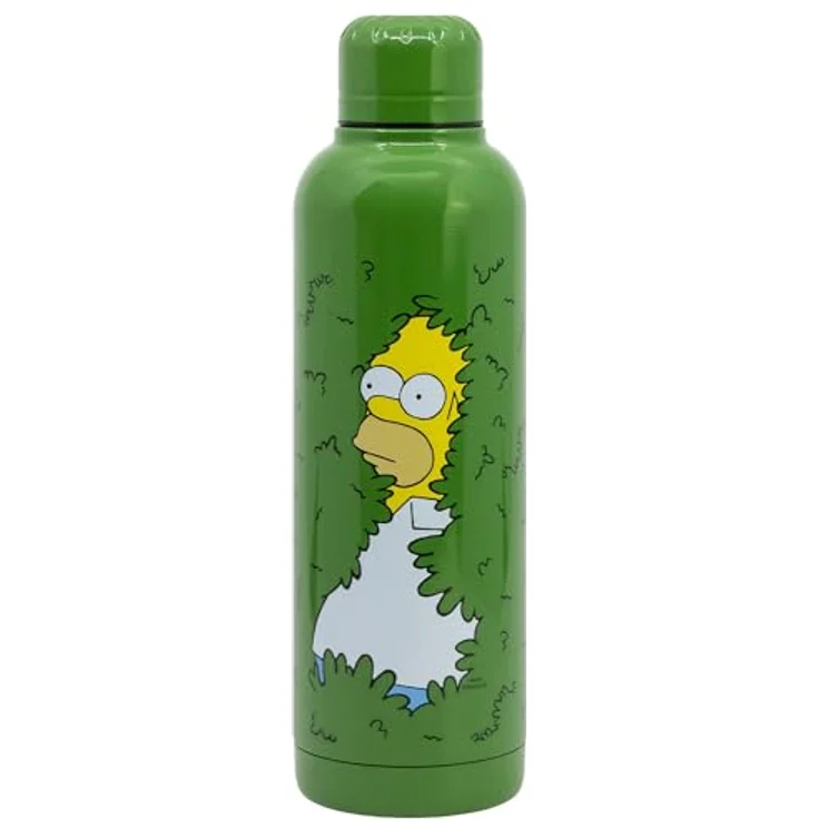 Stor Simpsons doppelt isolierte Thermosflasche aus Edelstahl, 515 ml, BPA-frei, offizielles Lizenzprodukt – Bild 3