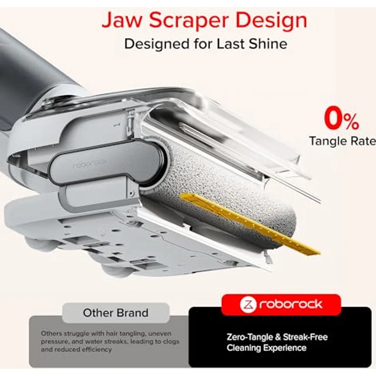 Roborock F25 RT, Nass-Trockensauger mit starker Saugleistung und kompaktem Design, Weiss – Bild 4