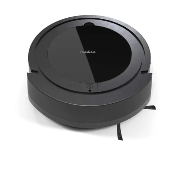 Nedis VCRO300BK, Beutelloser Saugroboter 3-in-1 mit Kehren, Saugen und Trockenwischen, Schwarz – Bild 3