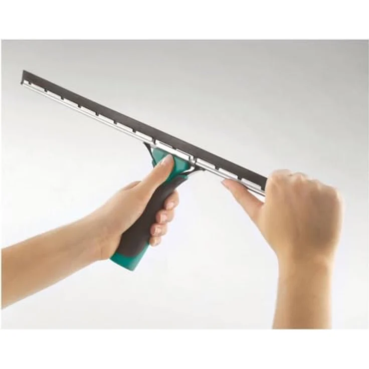 Leifheit Professional Fensterabzieher 45 cm mit Weichgummigriff, Abzieher mit hochflexibler Gummilippe, Duschabzieher mit verschiebbarer Griffposition – Bild 7