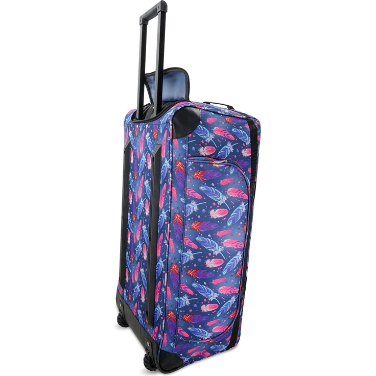Normani Jumbus 100, Reisetasche mit 2 Rädern, 100 l, mehrfarbig, wasserabweisend, mit Teleskopgriff und Tragegriffen