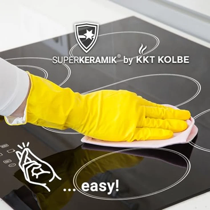 KKT KOLBE CH9005RL Glaskeramik Kochfeld 90 cm | Autark | 8,7 kW | 5 Zonen | Bräterzone | Dreifachzone | Timer | Restwärmeanzeige | TouchSelect Bedienung – Bild 5