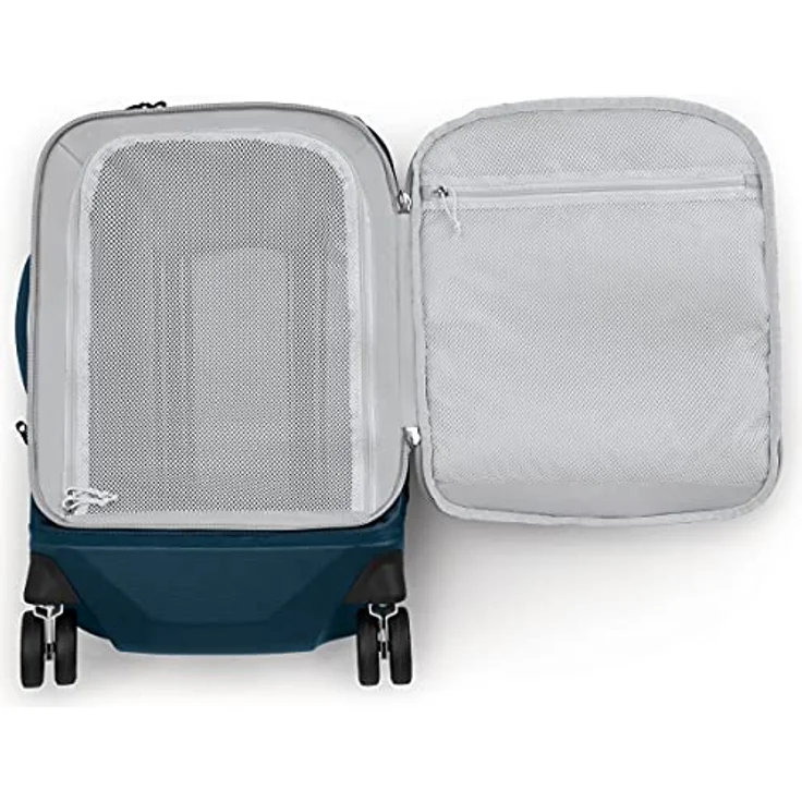 Osprey Transporter Kabinentrolley 56 cm, 4 Rollen, Venturi Blau, 100% Polycarbonat – Bild 4