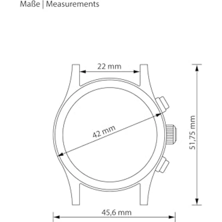 KHS Platoon Steel Solar Chronograph mit DIVERFLEX® Band schwarz – Bild 5