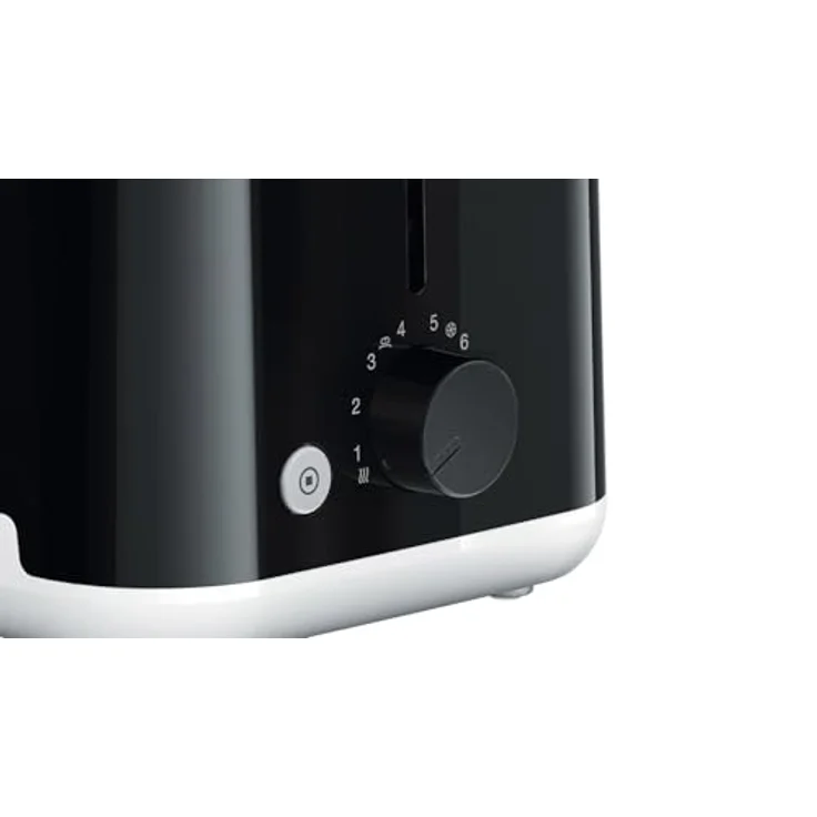 Braun HT1010BK 2-Schlitz-Toaster, 900W, inkl. Brötchenaufsatz, Auftaufunktion, Aufwärmfunktion, Kunststoff, schwarz – Bild 4