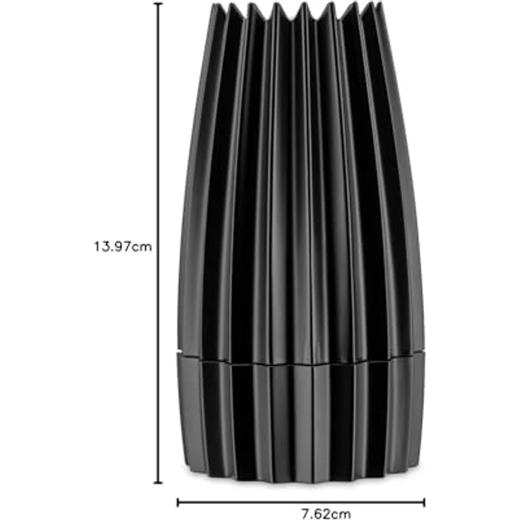 Alessi | Grind WAL03 B - Design-Salzmühle aus Aluminiumguss, Schwarz – Bild 7