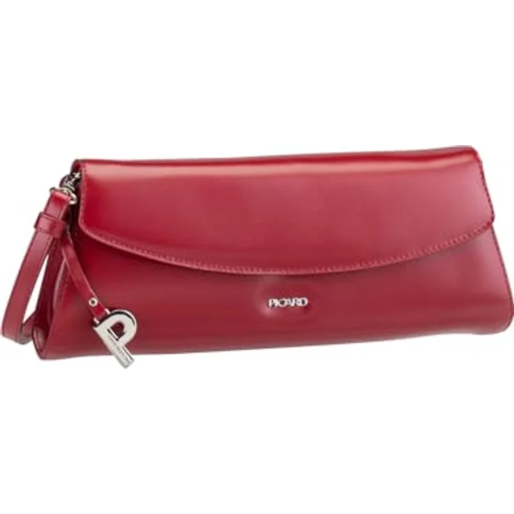 Picard Clutch Rome, Handtasche aus hochwertigem Rindleder, Rot – Bild 1