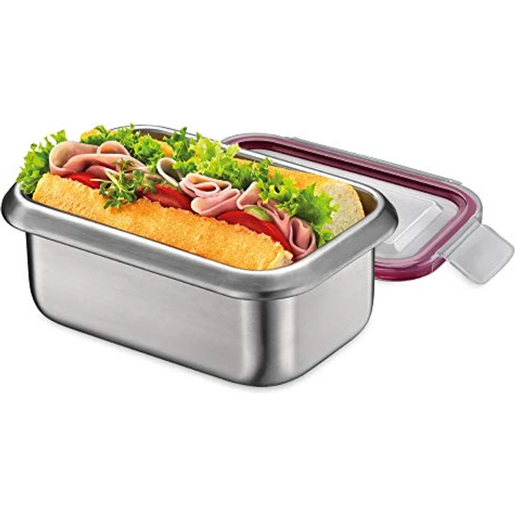 Küchenprofi Vorratsdose-Kp1001652800 Lunch-Boxen, Edelstahl, Grau, One Size – Bild 2