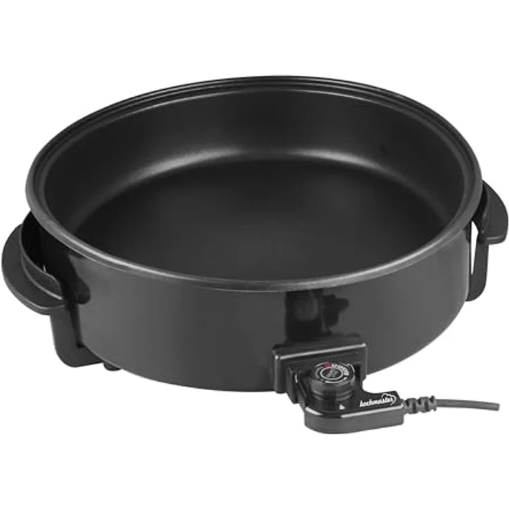 KOCHMASTER Multifunktionale Pizza Pfanne Delux, 42 cm x 13 cm, vielseitig einsetzbar für Backofen und Grill – Bild 4