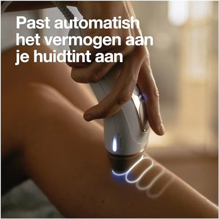 Braun IPL Silk-Expert Pro 5 PL5242 Haarentfernung für Zuhause, Weiß/Gold, Alternative zur Laser-Haarentfernung, mit Etui, Venus-Rasiersystem, 3 Köpfe, Geschenk für Frauen – Bild 5