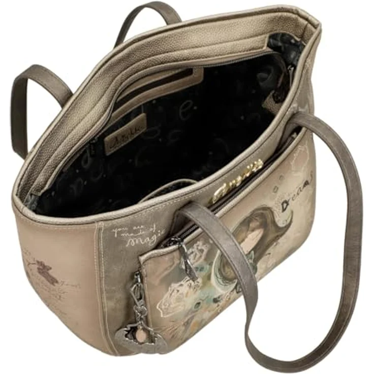 Anekke Real Shopper Tasche, 41 cm x 16 cm x 25 cm, mehrfarbig, 100% Polyurethan – Bild 6