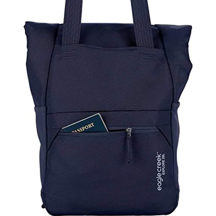 Eagle Creek Explore Shopper Tasche, 28 cm mit Laptopfach, blau, 100% Polyester – Bild 6