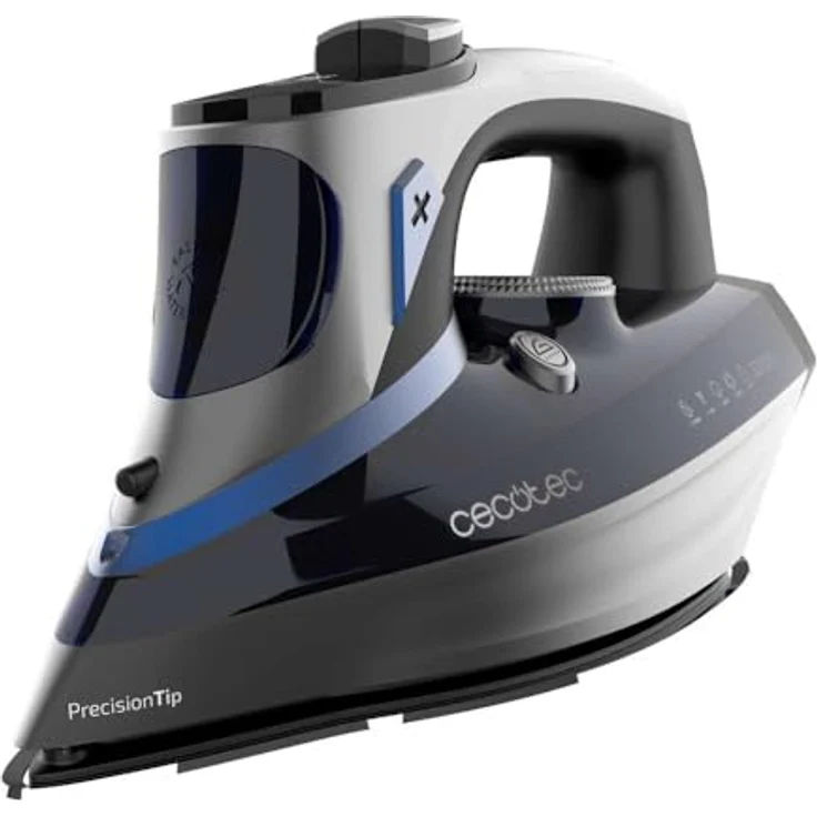 Cecotec IronHero 3200 Smart Absolute, Horizontalbügeleisen mit 3200 W, Power Steam Technologie, Extra-Dampfstoß 270 g/min, LCD Bildschirm, Anti-Tropf-System, Cyclo Clean – Bild 1