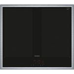 Siemens EY645CXB6E iQ700, Induktionskochfeld, 60 cm, herdgesteuert, Schwarz, Mit Rahmen aufliegend, varioInduktion, powerBoost, powerInduktion - schneller, sauberer und sicherer kochen