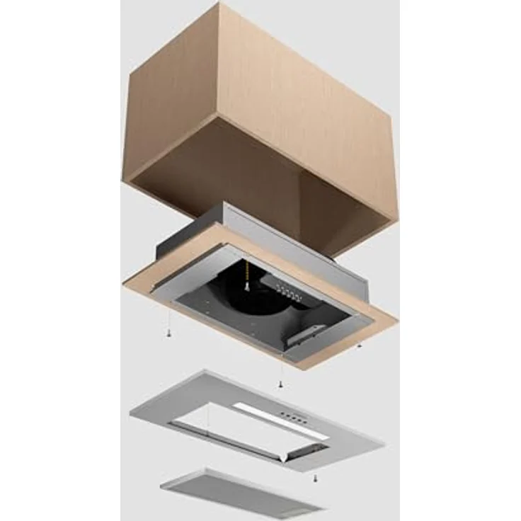 "CIARRA Induktions-Kochfeld VM4BIH-E, 60 cm Einbau-Kochfelder 4 Zonen Einbau Induktionskochfeld 6000 W, Schwarz" – Bild 3