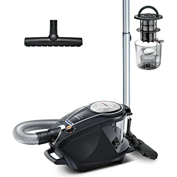 Bosch BGS7MS64 Bodenstaubsauger beutellos, 800 W, schwarz – Bild 2