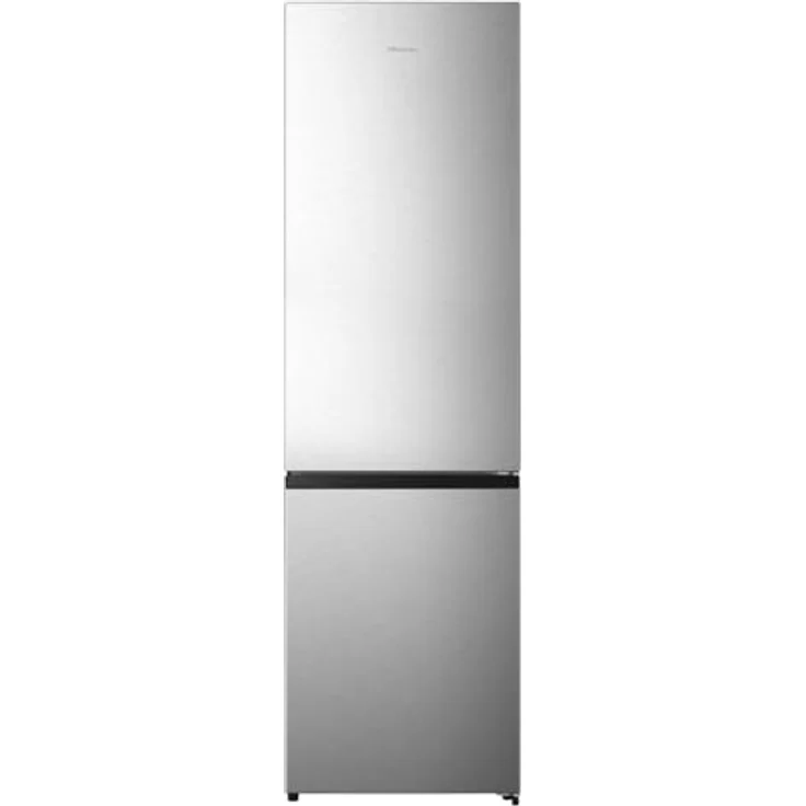 Hisense RB440N4ACA Kühl-Gefrier-Kombination/Höhe 201 cm/Kühlen 178 L/Gefrieren 98 L/LED Beleuchtung, Edelstahl – Bild 1
