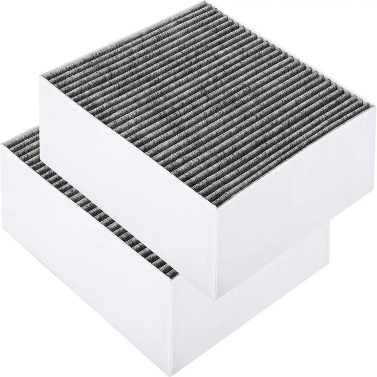 YELID Aktivkohlefilter Dunstabzugshaube 230x189x100mm für Siemens LZ56200, Bosch DSZ5220/DSZ5201, Neff Z5170X1, Gaggenau AA200110, schwarz