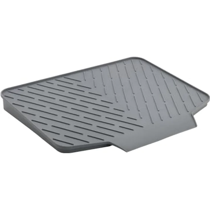 Metaltex Gravity-Duo Abtropfmatte, beidseitig nutzbar, rutschfest, 40x33cm, Schweizer Qualität – Bild 2