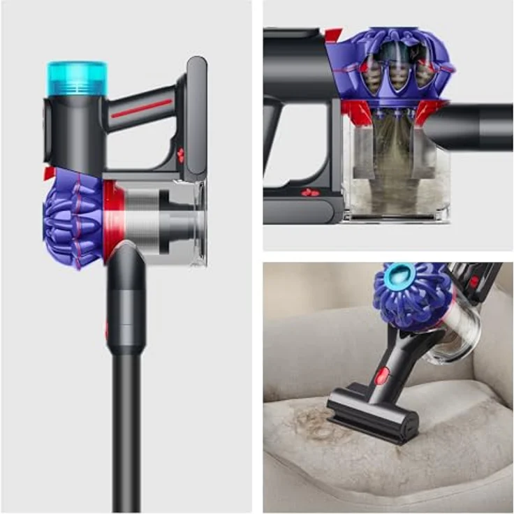 Dyson V10 Konical™, Akku‑Staubsauger mit 150 Airwatt, starke konstante Saugkraft, Anti-Haarverhedderung, 2‑in‑1 Hand- und Bodenstaubsauger – Bild 3