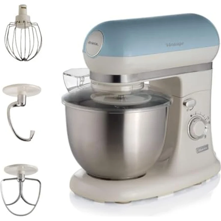Ariete 1588 05 Vintage Küchenmaschine, stainless_steel, Blau,Weiß – Bild 2