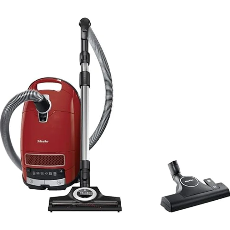 Miele Complete C3 Cat and Dog Flex PowerLine SGEF5 Bodenstaubsauger, mit Beutel, 890 Watt, mangorot – Bild 2