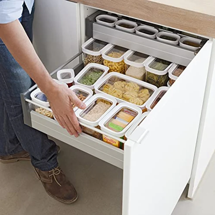 Tefal OPTIMA Trockenfutter Behälter, Aufbewahrungsdose 2,2 l, hygienisch und sicher, Kunststoff, transparent – Bild 5