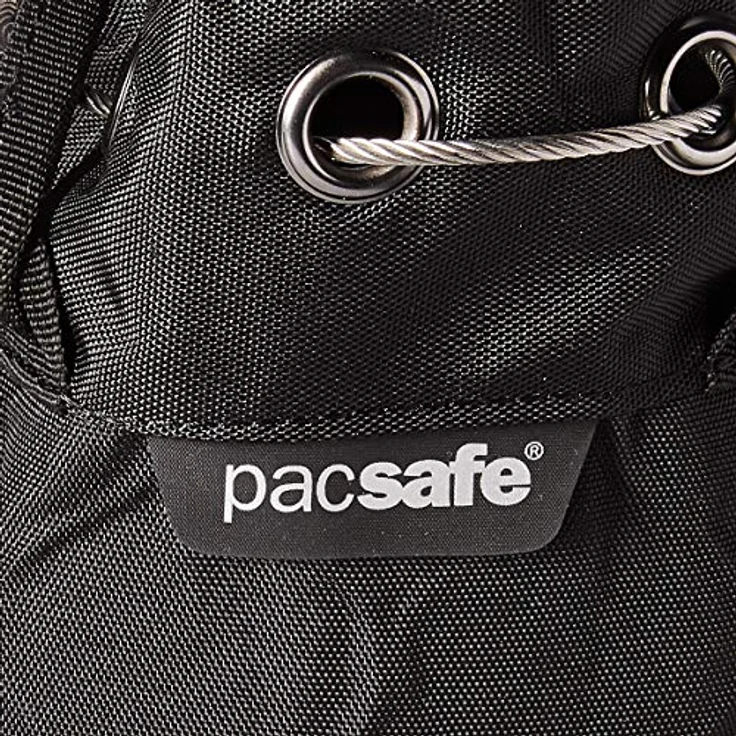 Pacsafe Travelsafe 3L GII - Mobiler Safe mit TSA-Zahlen Schloß, Trage-Tasche mit Anti-Diebstahl Technologie, 3 Liter Volumen, Schwarz/Black – Bild 4