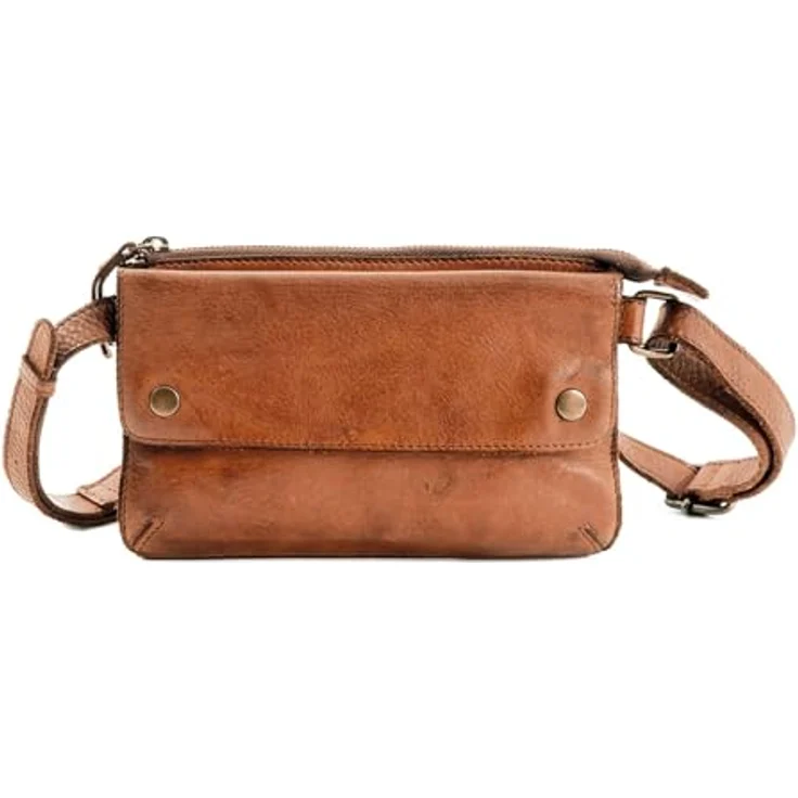 Harolds Submarine 2859 Gürteltasche S, Handtasche aus gewaschenem Rindleder, Braun – Bild 1