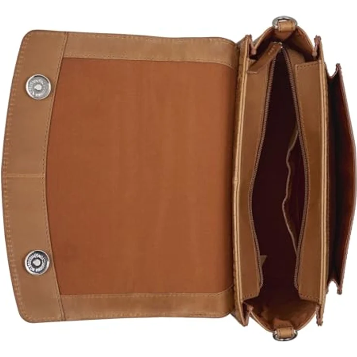 Burkely Cool Colbie, Umhängetasche aus 100% Leder, 25 cm, braun – Bild 4