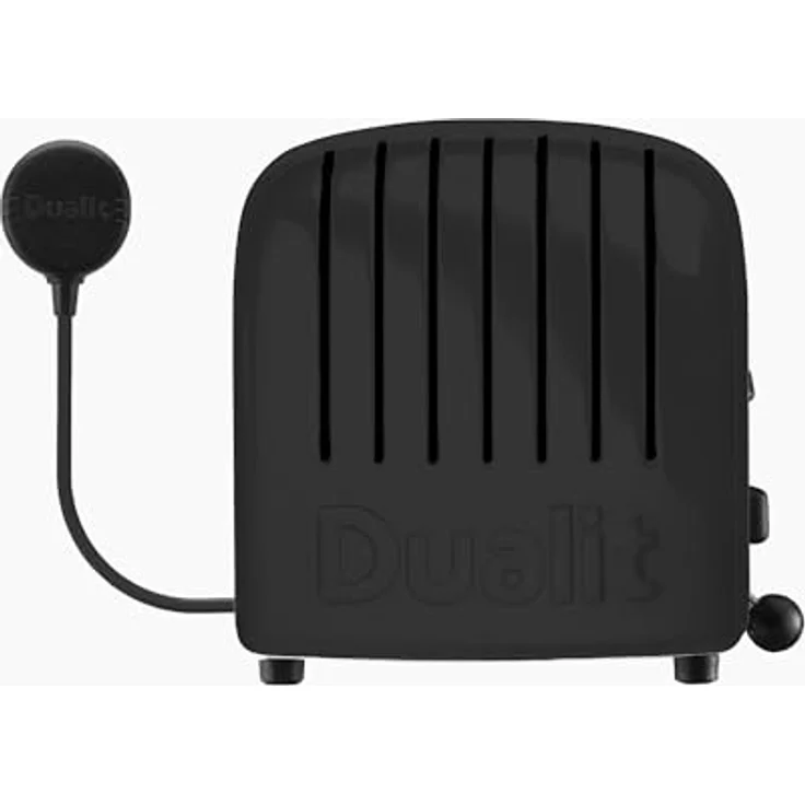 Dualit Classic 2-er Toaster Stealth, mattschwarzes Design mit ProHeat-Heizelementen und vielfältigen Funktionen – Bild 4