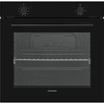 Telefunken ECB75A-B Einbaubackofen ohne Kochfeld, 75 Liter, Autark, Dampfreinigung, Teleskopauszug, Umluft, 60 cm (Schwarz) - Preisvergleich