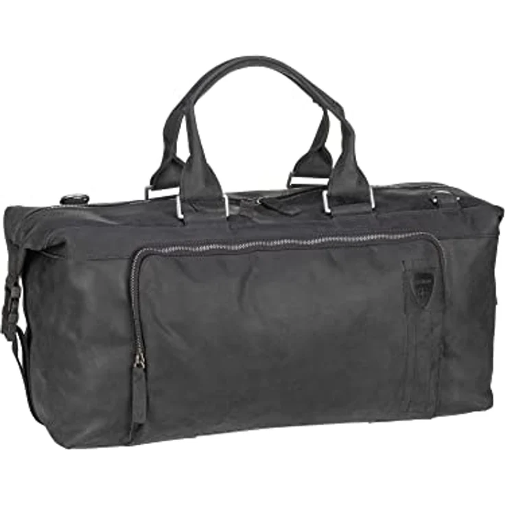 Strellson Richmond Landon Weekender Reisetasche, 50 cm, 100% Leder, schwarz – Bild 1